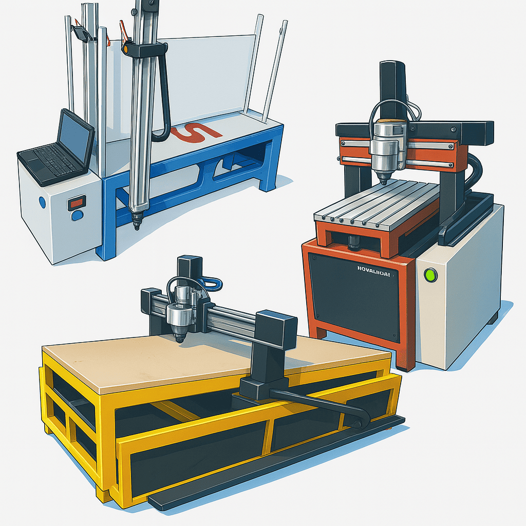 Mesin CNC Lab Inovasi - CNC Router, Milling, dan Foam Cutting